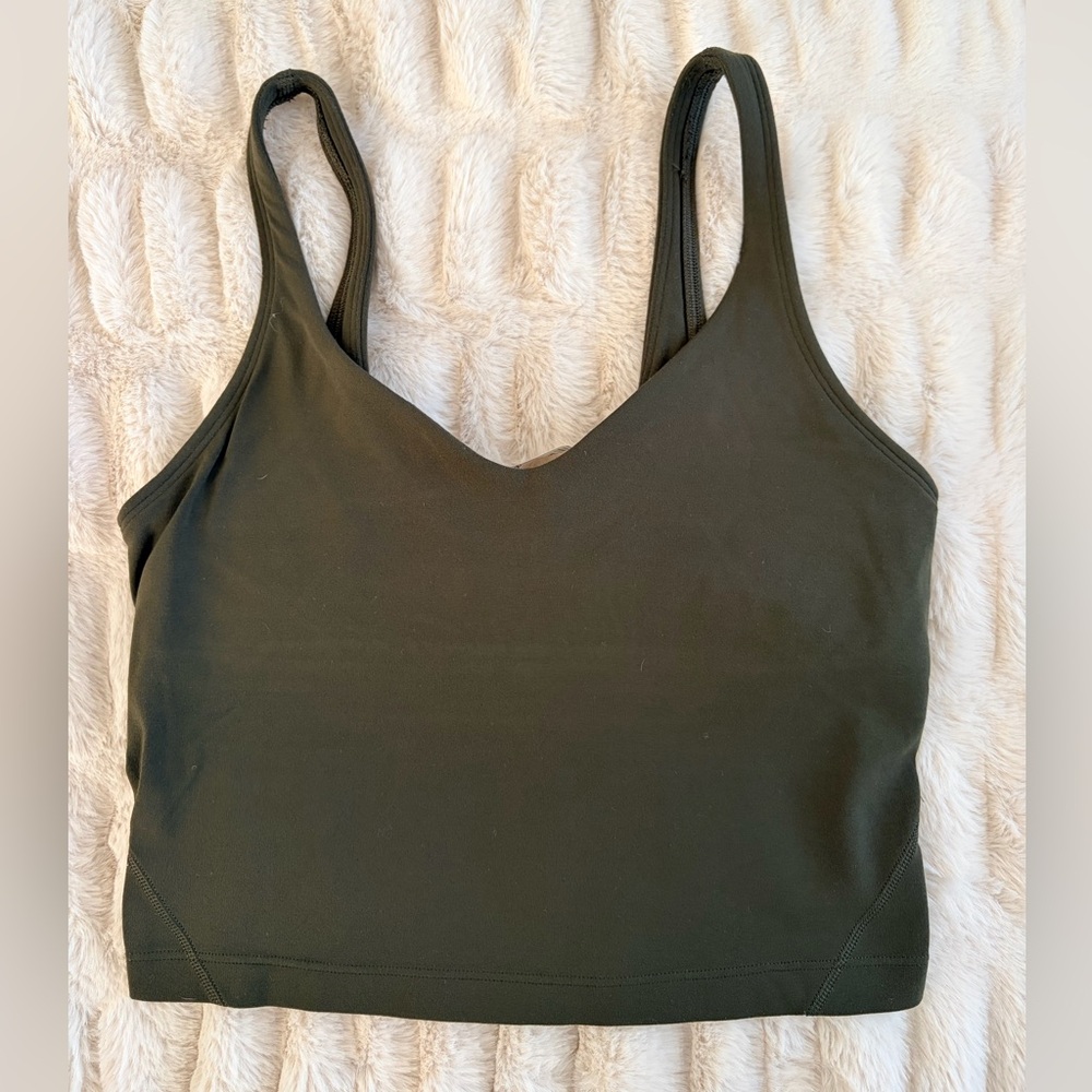 Lululemon Align Olive Green Tank Top